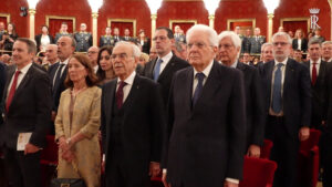 Mattarella al concerto del 100° anniversario Banda musicale Guardia di Finanza