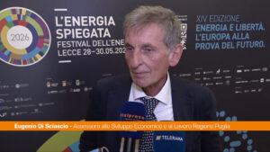 Energia, Di Sciascio “La Regione Puglia farà la sua parte”
