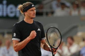 Roland Garros, Zverev-De Jong 7-6 – Diretta