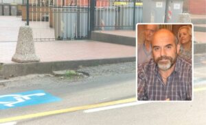 Viterbo – Via della Pila, l’assessore Floris promette una rampa. La replica pubblica: “Non basta, per salire in auto dobbiamo fermare il traffico”