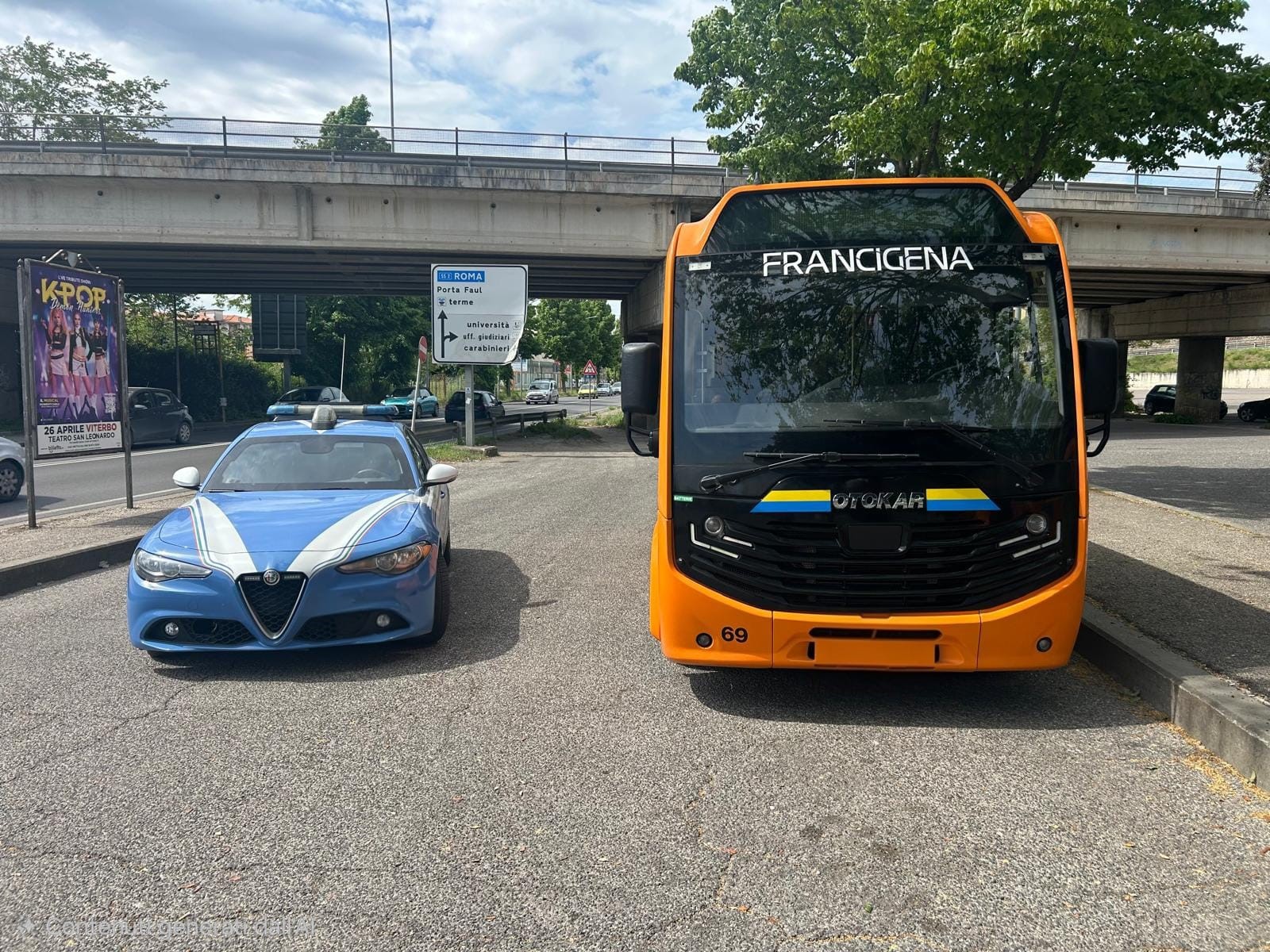 Viterbo – Palpeggia e cerca di violentare una giovane su un autobus, 68enne fermo dalla polizia