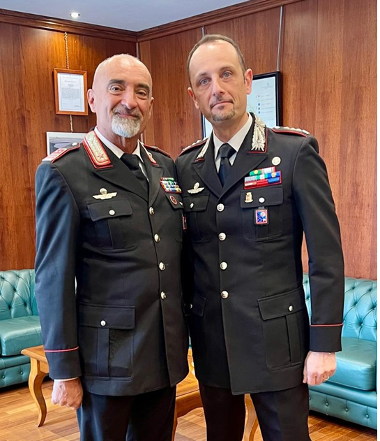Tarquinia – Il comandante dei carabinieri Stefano Girelli in pensione dopo 39 anni