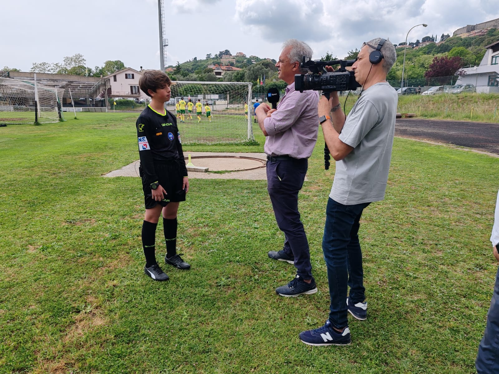 Calcio – Stasera alla Domenica Sportiva l’intervista all’arbitro 14enne Federico Ottaviani