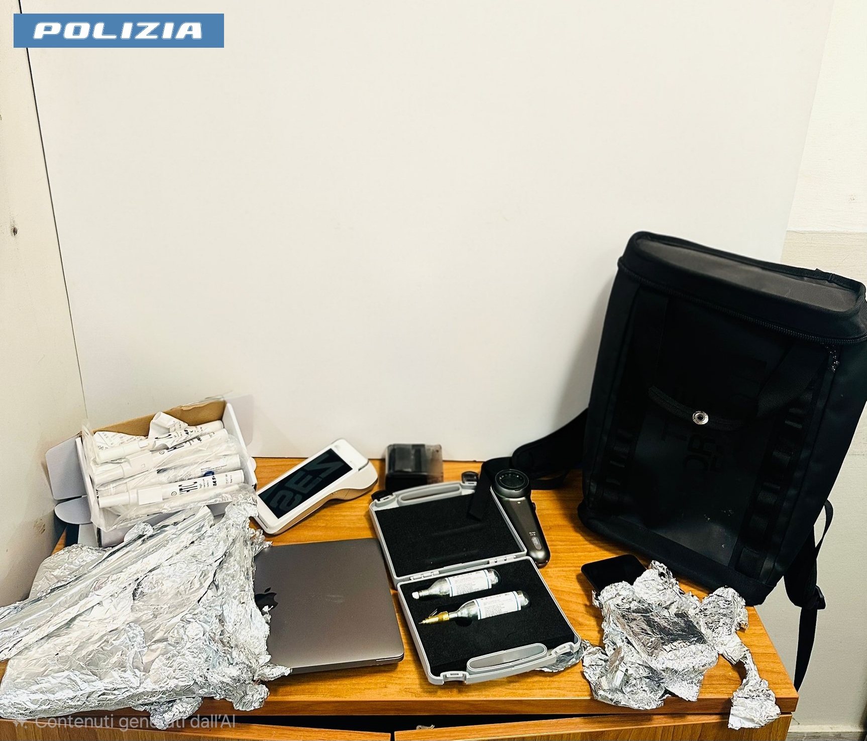 Roma – Rubano preziosi dispositivi sanitari e li “schermano” con la carta stagnola per non farsi localizzare: due arresti