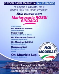 Santa Marinella – “Aria nuova con Mariarosaria Rossi Sindaco”, incontro con Maurizio Lupi e Massimo Dell’Utri