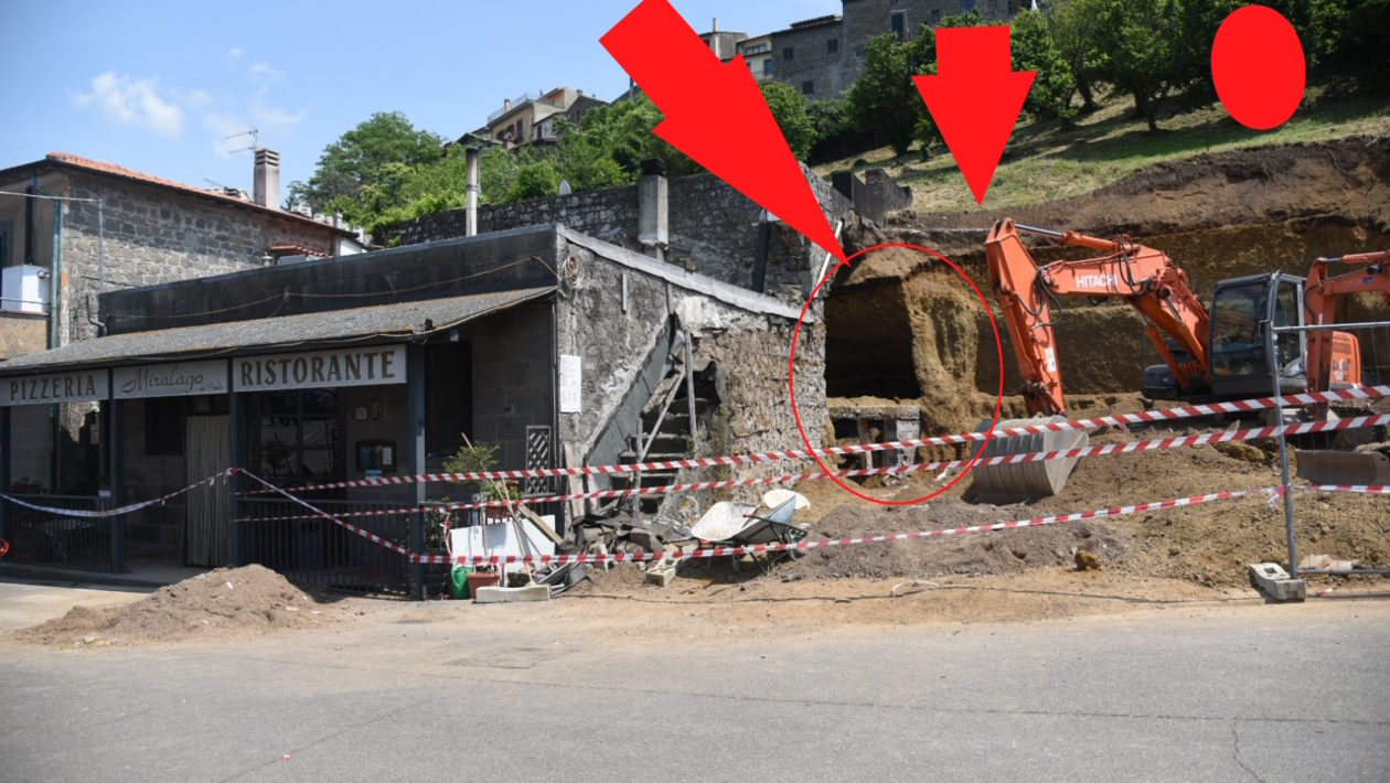Montefiascone – Crollo al Miralago, il tribunale dispone una superperizia sulle responsabilità nel cantiere