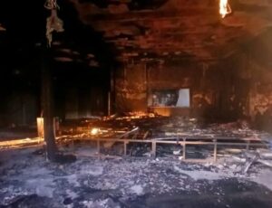 Monterosi – Palestra distrutta dal rogo: già 30mila euro raccolti, gara di solidarietà per la Next