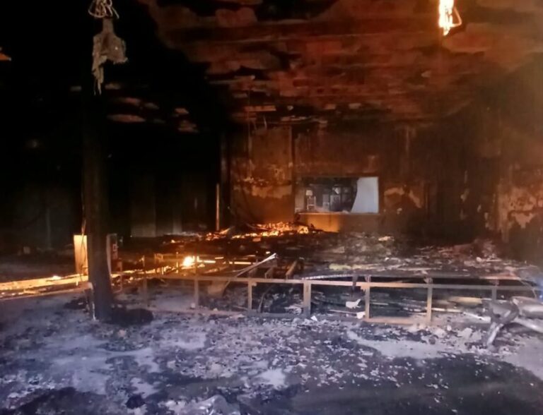 Monterosi – Palestra distrutta dal rogo: già 30mila euro raccolti, gara di solidarietà per la Next