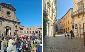 Viterbo – San Pellegrino in Fiore al via tra piazze colorate e vie sottotono, ma i visitatori non mancano