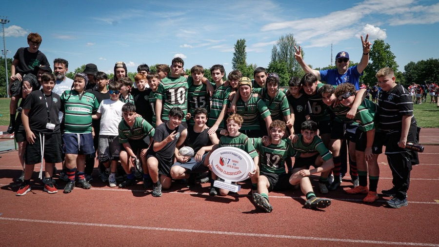 La Under 14 del Rugby Viterbo in trasferta a Carpi torna con un trofeo e Blasetti nominato miglior giocatore del torneo