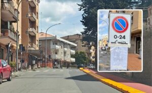 Viterbo – Rivolta contro i cordoli dopo il divieto di sosta: parte la raccolta firme, residenti ed esercenti chiedono di cambiare la viabilità