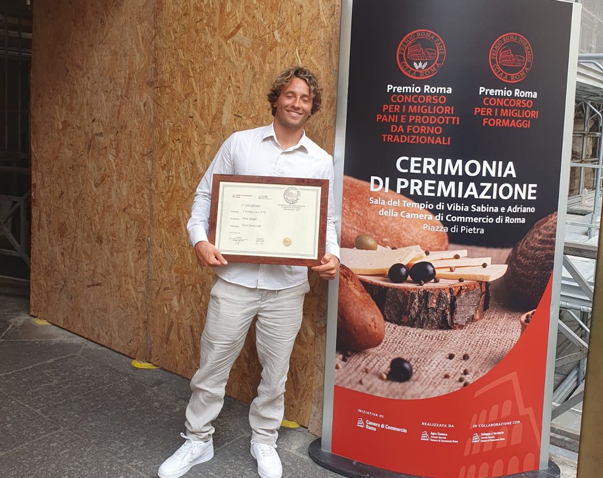 Vasanello – L’azienda “I Fornai” al primo posto nazionale del Premio Roma con il pane sciapo