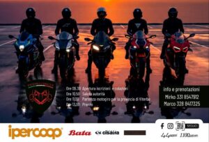 Motoraduno a Viterbo per la “Festa del Centauro”