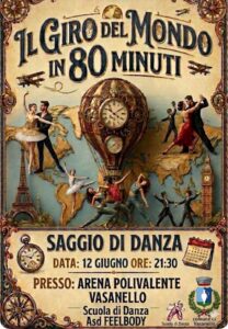 Il giro del mondo in un passo di danza: l’ASD FeelBody Vasanello va in scena con il 23° saggio