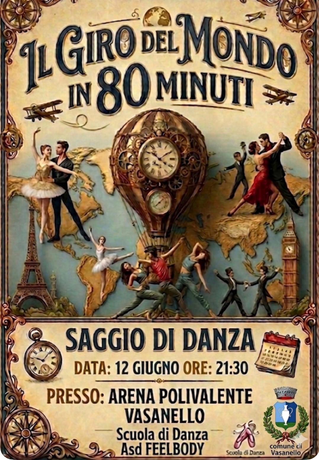 Il giro del mondo in un passo di danza: l’ASD FeelBody Vasanello va in scena con il 23° saggio