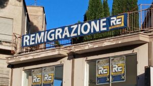 Viterbo – Sini: “Togliete la scritta Remigrazione da piazzale Gramsci”