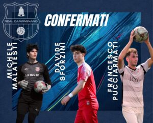 Mercato Promozione – Real Campagnano, resta pure il blocco storico: rinnovano Malatesti, Pucciarmati e Sforzini