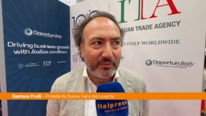Fancy Food, Frulli “Leva strategica per promuovere olio extravergine italiano”