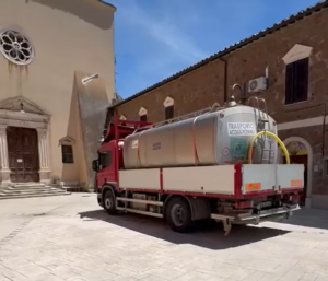 Civita Castellana – Emergenza idrica, arriva l’autobotte all’ospedale Andosilla: garantiti i servizi essenziali