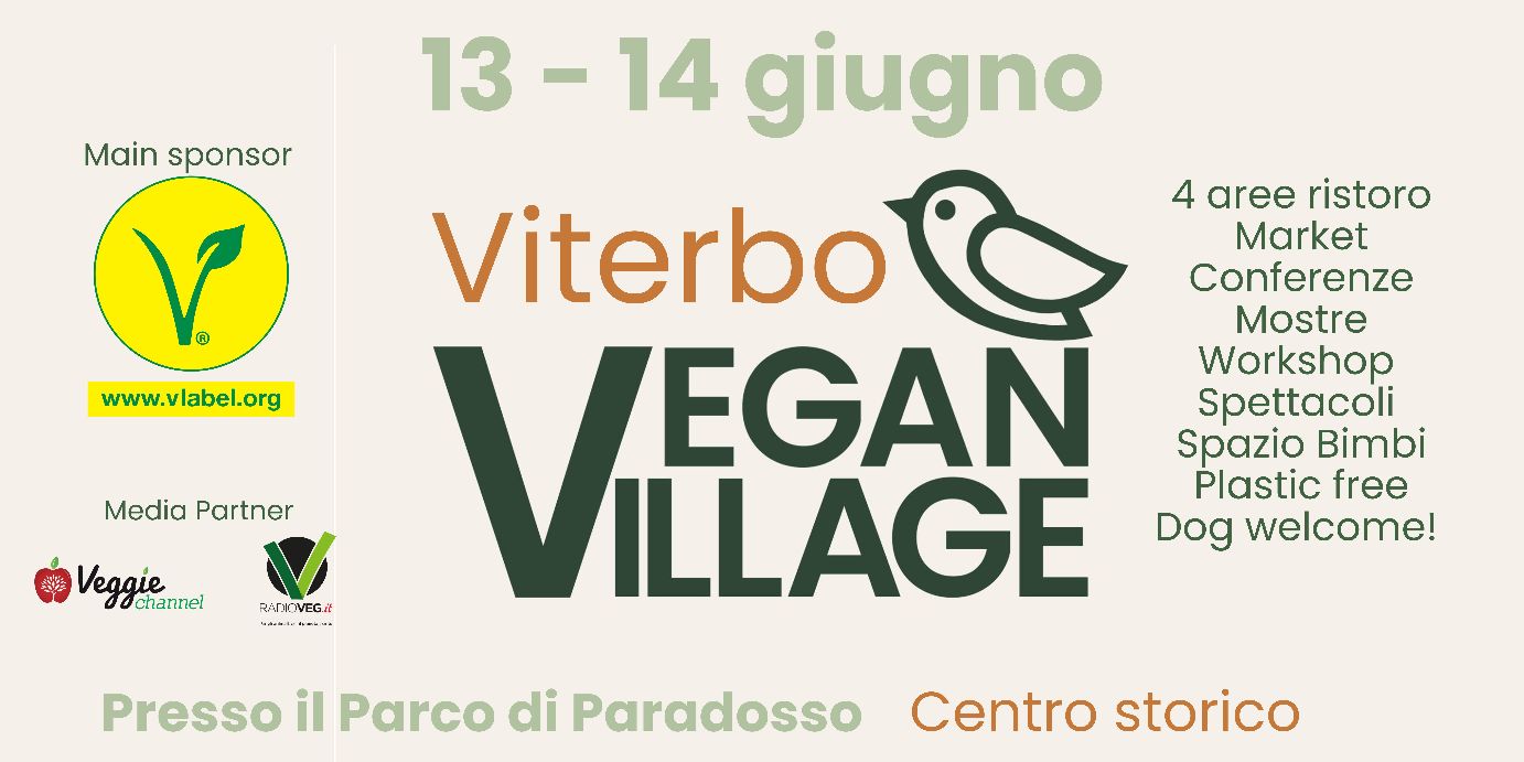 Viterbo – Al Parco del Paradosso arriva il Vegan Village