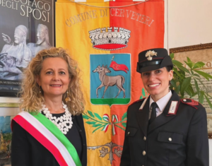 Cerveteri saluta Yoni Passon: la prima donna carabiniere della città volerà all’Ambasciata italiana di Washington