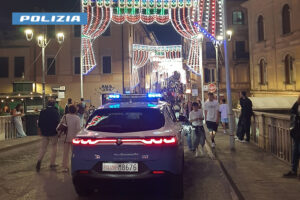 Rieti: blitz interforze nella Movida, controlli e denunce