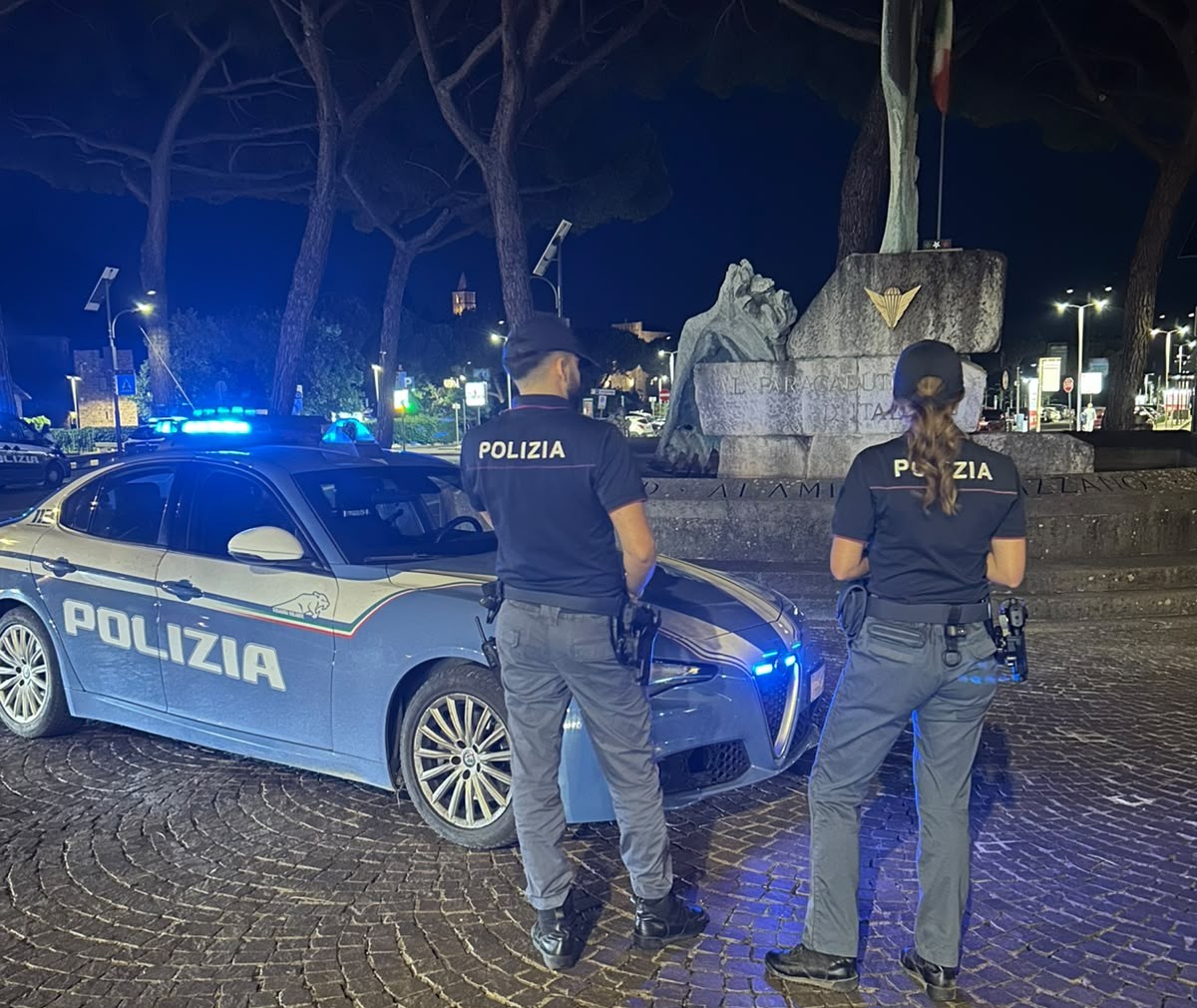 Viterbo – Minacce e violenza contro la polizia in centro: in tre vengono allontanati e sanzionati