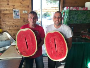 A Civitavecchia cocomeri indimenticabili al gusto “Rossana”