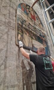 Viterbo – La restaurata pala cinquecentesca di Sant’Antonio da Padova torna nella basilica di San Francesco alla Rocca