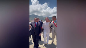 L’ambasciatore Usa Tilman Fertitta visita Cefalù, le immagini
