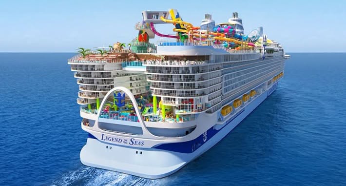 Civitavecchia – Arriva la “Legend of the Seas”: oltre 9.000 crocieristi in 48 ore (FOTO)