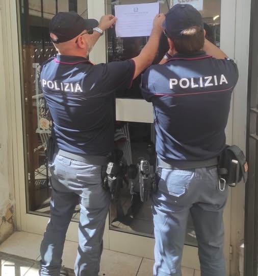 Frosinone – Sospensione della licenza di 15 giorni per attività di somministrazione di alimenti e bevande