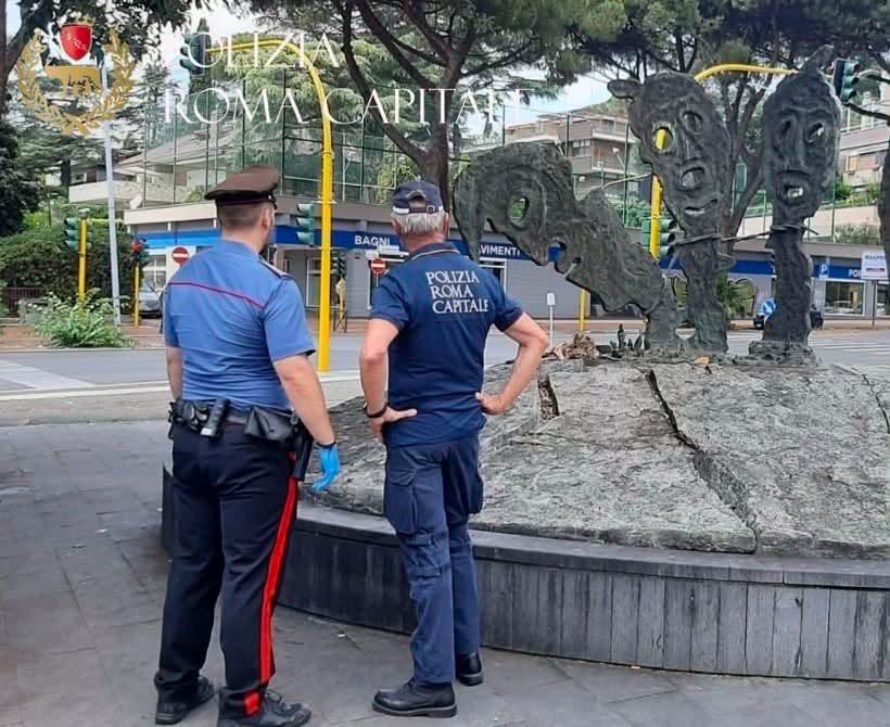 Roma: controlli su commercio abusivo e degrado all’Eur, verifiche e bonifica a Laurentina