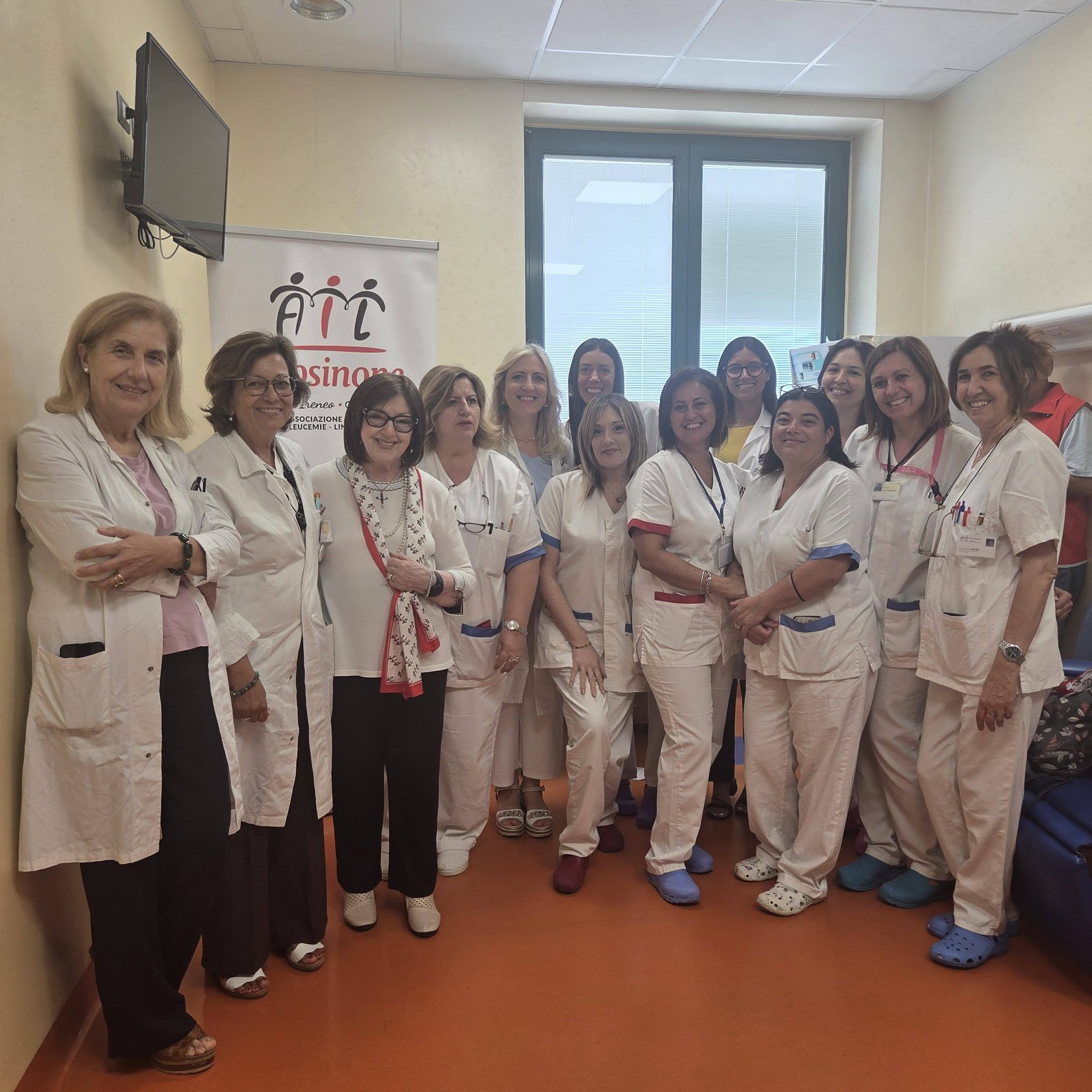 Sanità – Asl Frosinone, inaugurato materiale donato da AIL a UOC Ematologia