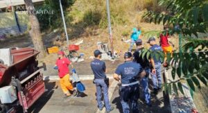 Roma – Operazione antidegrado: blitz polizia locale a stazione Nomentana, 3 denunciati