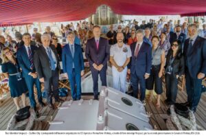 Vinitaly.Usa si presenta a bordo della nave Vespucci nella tappa di Quebec City