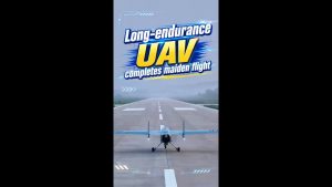Cina, volo inaugurale per un velivolo senza pilota