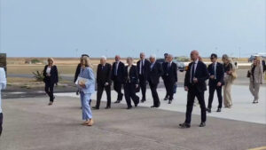 L’arrivo di Mattarella a Pantelleria per il decennale del Parco Nazionale