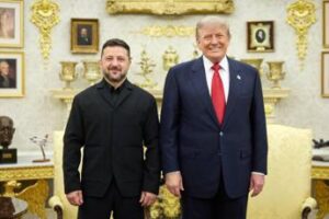 Zelensky: “Ottimo incontro con Trump”. I Patriot al centro del meeting