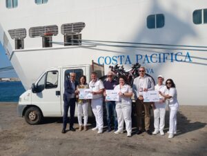 Civitavecchia – Costa Crociere Foundation dona otto biciclette al centro di solidarietà “Il Ponte”