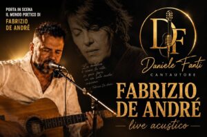 Viterbo – Daniele Fanti porta in scena il mondo poetico di Fabrizio De André
