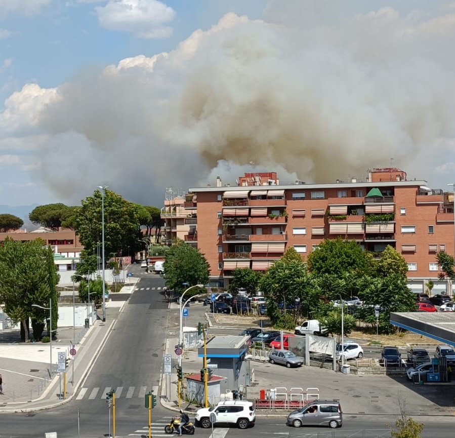 Roma – Incendio al Parco del Pineto, Giannini attacca il Campidoglio: “Roma ha bisogno di prevenzione, non di inaugurazioni”