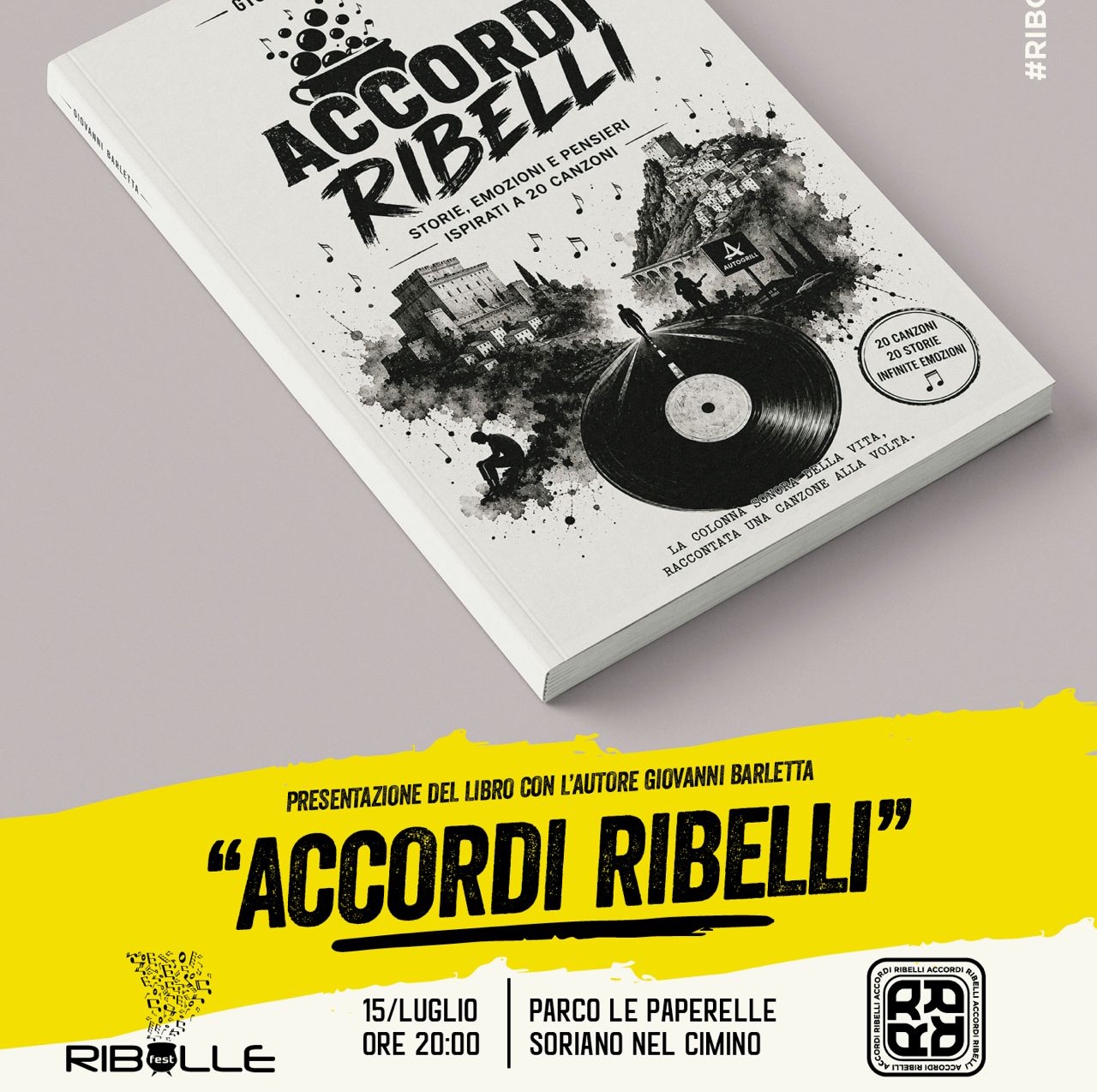 “Accordi Ribelli”: esce il libro d’esordio di Giovanni Barletta