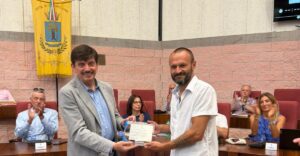 Civitavecchia – Riconoscimento del comune per il campione sportivo Emanuele Feoli