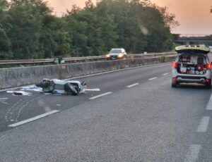 Viterbo – Scooterista cade sulla superstrada, si cerca un camion che avrebbe provocato l’incidente