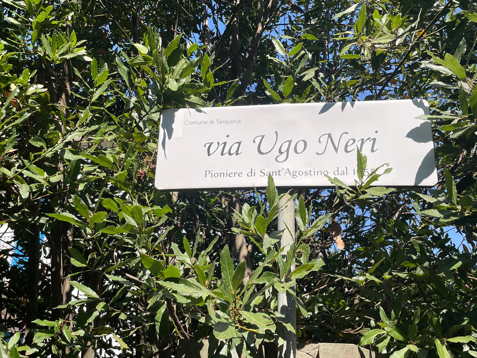 Tarquinia – Viviana Bernardo: “Via Ugo Neri, quando il genius loci conta davvero”