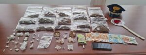 Tuscania – Vasta operazione antidroga: sequestrati anfetamina, speed e cobret, due arresti