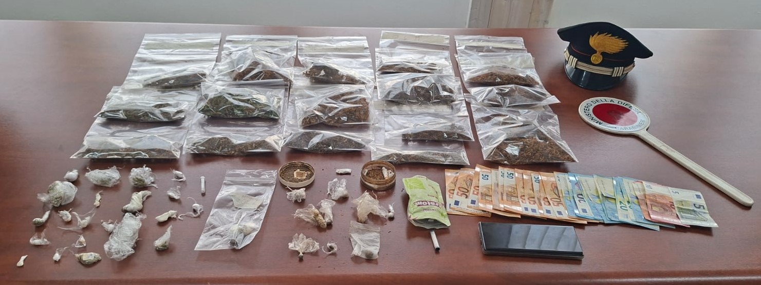 Tuscania – Vasta operazione antidroga: sequestrati anfetamina, speed e cobret, due arresti