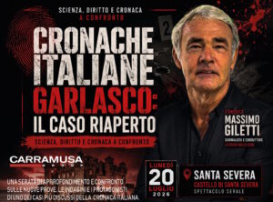 Garlasco, è il giorno del grande talk di Massimo Giletti: Castello di Santa Severa sold out per la serata evento