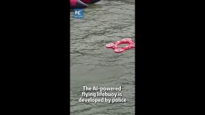 Cina, salvagente volante basato sull’IA rende soccorsi in acqua più rapidi